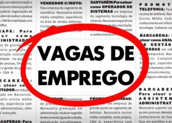 Imagem ilustrativa com destaque para vagas de emprego disponíveis em Itabira