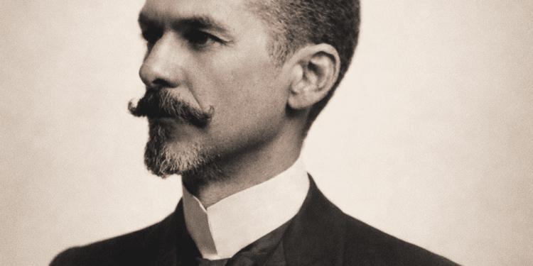Retrato antigo de João Pinheiro da Silva, político e ex-governador de Minas Gerais