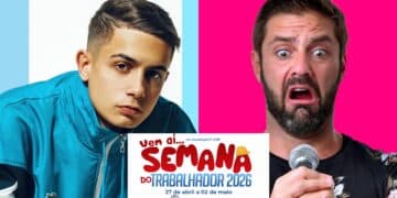 MC Hariel e Fábio Rabin são destaques da Semana do Trabalhador 2026 em Itabira com shows e humor no evento do Metabase